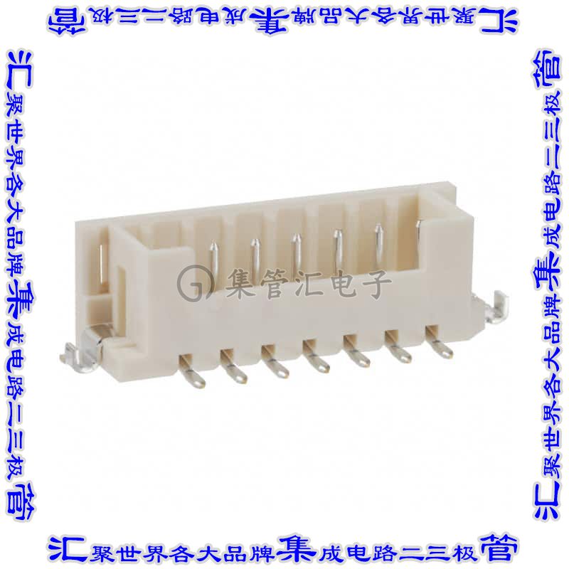DF3E-7P-2V(24) 针座连接器7POS接头2mm公形插针表贴SMD锡