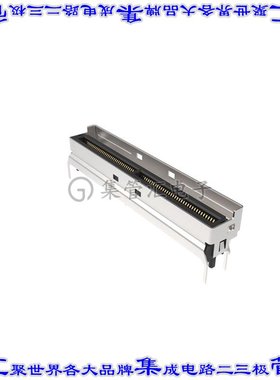 G42V16342HR 卡边缘连接器148POS母头2排0.6mm黑色镀金