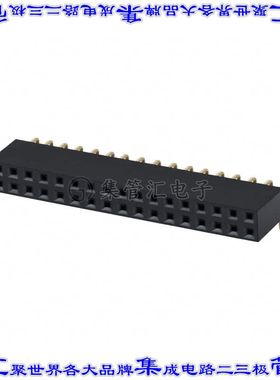 PPPC172LJBN-RC 针座连接器34POS插座2排2.54mm母形插口通孔直角