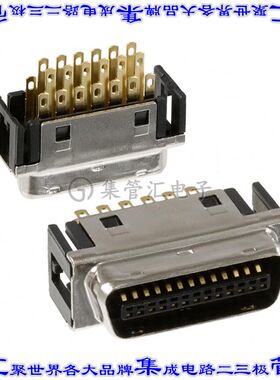 DX40M-26P 接插件连接器CONN MIN HD PLG 26P STR SLD EYEL