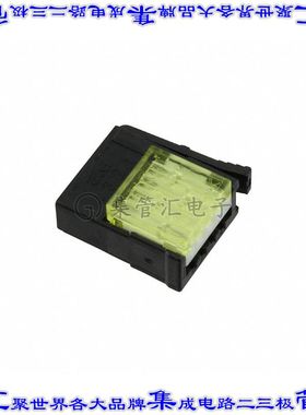 37104-3122-000 FL 100 矩形连接器4POS插头2mm公引脚黑色IDC镀金