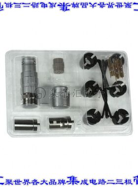 JBXFD2G12MCSDSMR 圆形连接器12POS插头公引脚压接镀金自由悬挂