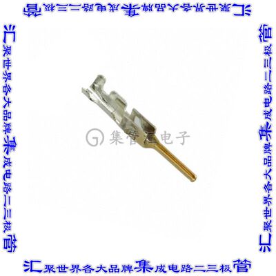 1-794608-1 连接器触点触头引脚20-24AWG压接镀金