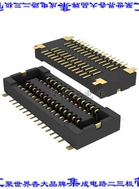 AXT526124 板对板连接器26POS插口外罩触点2排0.4mm表贴SMD镀金