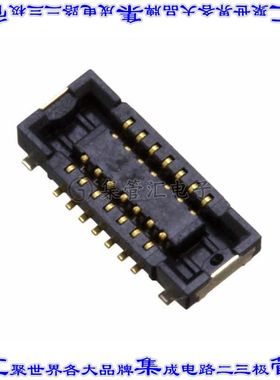 AXE514127A 板对板连接器14POS插口中央触点带2排0.4mm表贴SMD镀