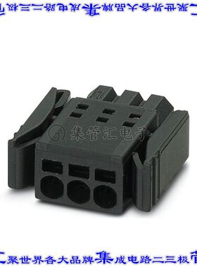 1709442 端子块连接器2POS插头母插口2.5mm黑色自由悬挂