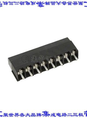 796949-8 线对板连接器8POS接线端子5.08mm通孔水平带板