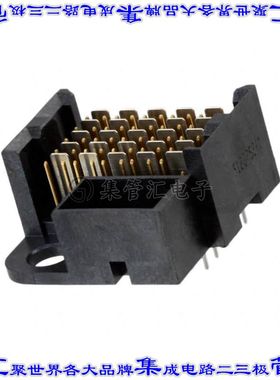 5120752-1 背板连接器50POS接头公引脚10排2.5mm通孔