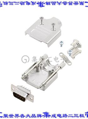 6355-0005-01 连接器9POS插头公引脚2排D-Sub自由悬挂