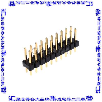 10129381-920001BLF 针座连接器20POS可切割2排2.54mm公形插针通