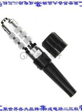 JB5DS03ML11N 圆形连接器3POS插头公引脚焊杯镀金自由悬挂