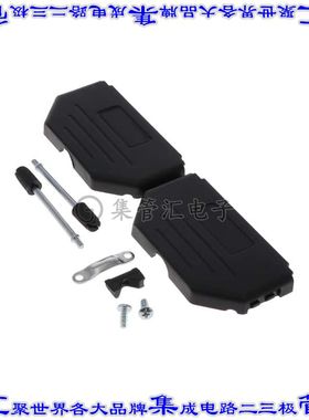 L17DPPK37JS 连接器37POS铰链后壳180度无屏蔽黑色