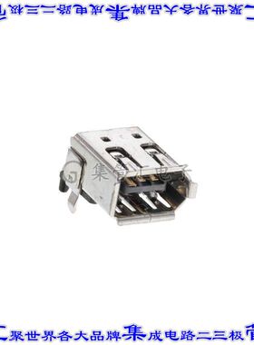 534620629 0534620629连接器火线(IEEE1394)插座6POS表面贴装直角