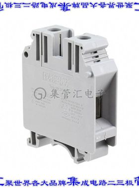 3008012 端子块连接器2POS馈通式15.2mm灰色1/0-18AWG