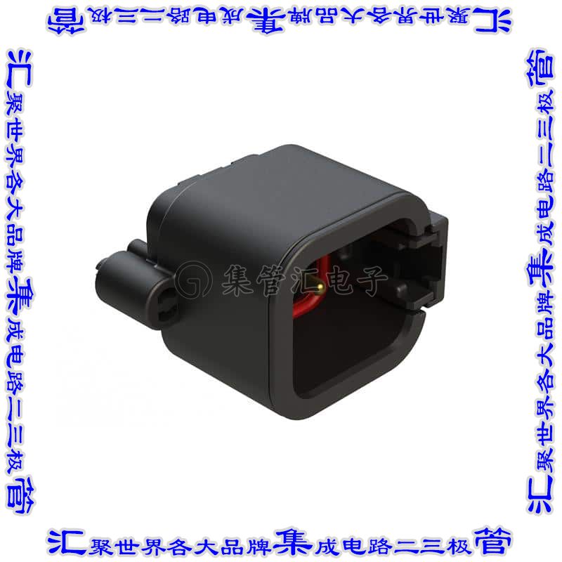 ATP04-6P-BM01 针座连接器6POS插座3排6.71mm公形插针通孔直针镀
