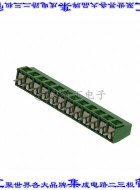 1-282837-2 线对板连接器12POS接线端子5.08mm通孔水平带板