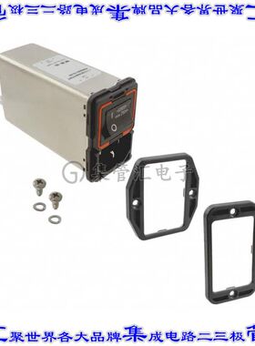 FN9290-6-06 电源接入连接器3POS插座公插片模块IEC320-C14面板安