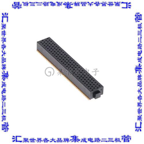 SOLC-130-02-L-Q-K 针座连接器120POS插座4排1.27mm叉状表贴SMD镀