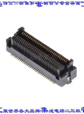10106813-064112LF 板对板连接器60POS自配接2排0.5mm表贴SMD镀金