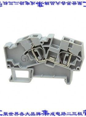 AS6 端子块连接器2POS馈通式8.0mm灰色8-22AWG