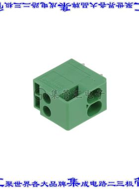 1017491 线对板连接器2POS接线端子5.08mm通孔水平带板