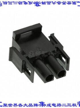 366480002 0366480002矩形连接器外壳2POS插头黑色自由悬挂