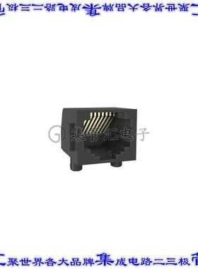 RJE031880426 接插件连接器SINGLE PORT, 8P8C, R/A, UNSHIELD