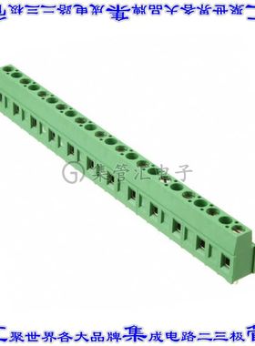 1-282843-2 线对板连接器12POS接线端子10.16mm通孔水平带板
