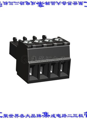 110-A-111/04 端子块连接器4POS插头母插口3.5mm灰色自由悬挂