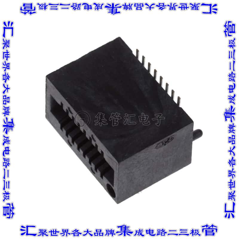 MEC1-108-02-L-D-NP-A-K-TR 卡边缘连接器16POS母头2排1mm黑色镀