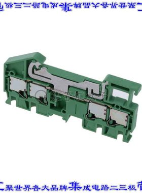 XW5G-P2.5-2.2-1 端子块连接器4POS接地地面5.2mm绿色黄色12-26AW