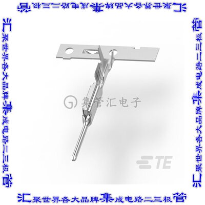 1924968-4 连接器触点触头接片18AWG压接锡