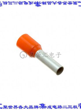 2-966292-4 接插件连接器CONN FERRULE 11AWG ORANGE