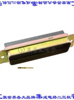 204523-2 连接器104POS插头公引脚5排D-Sub高密度面板安装