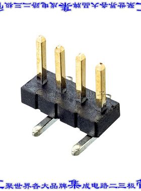 M50-3630442R 针座连接器4POS接头1.27mm公形插针表贴SMD镀金