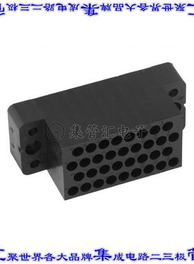 213801-1 接插件连接器CONN 34POS BLACK PNL MNT