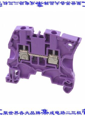 1SNK505063R0000 端子块连接器2POS馈通式5.2mm紫色12-24AWG