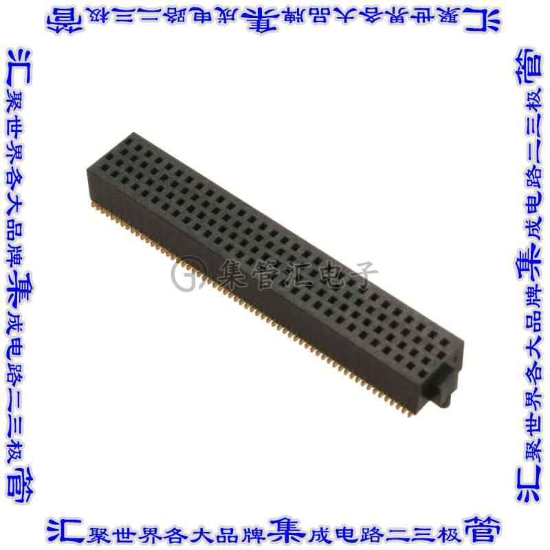 SOLC-130-02-L-Q-A 针座连接器120POS插座4排1.27mm叉状表贴SMD镀