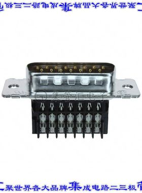 1-745494-6 连接器15POS插头公引脚2排D-Sub自由悬挂