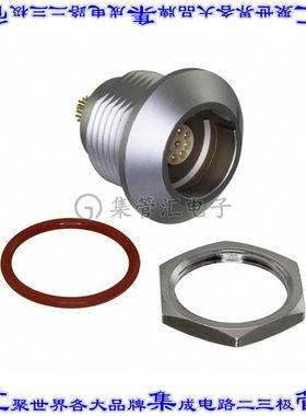 FLKB-09EGFS-GCP-001 圆形连接器9POS插座母插口焊杯镀金面板安装