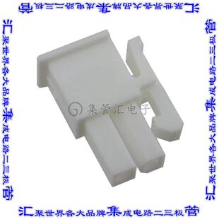 39013028 0039013028矩形连接器外壳2POS插座2排母形插口天然色自