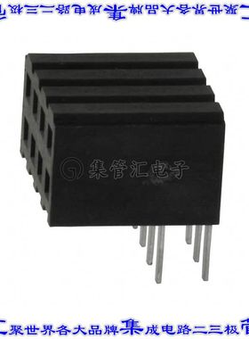 950408-5002-AR 针座连接器8POS插座2排2mm母形插口通孔直角镀金