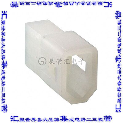 770340-1 矩形连接器外壳2POS插头3.68mm天然色自由悬挂