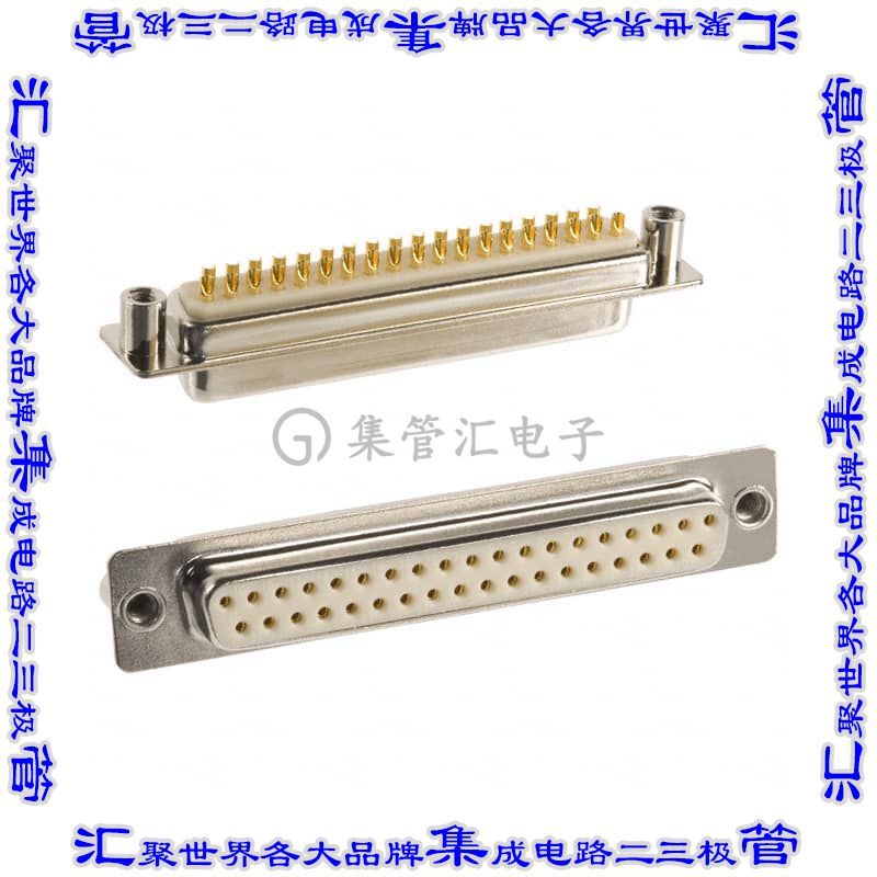 172-E37-203R021连接器37POS插座母插口2排D-Sub面板安装-封面