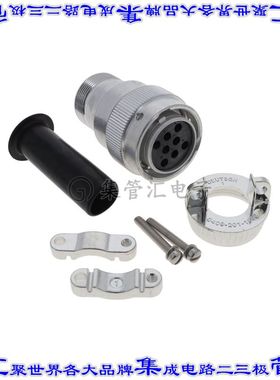 HD36-18-8SE-059 圆形连接器8POS插头外壳用于母插口银色自由悬挂