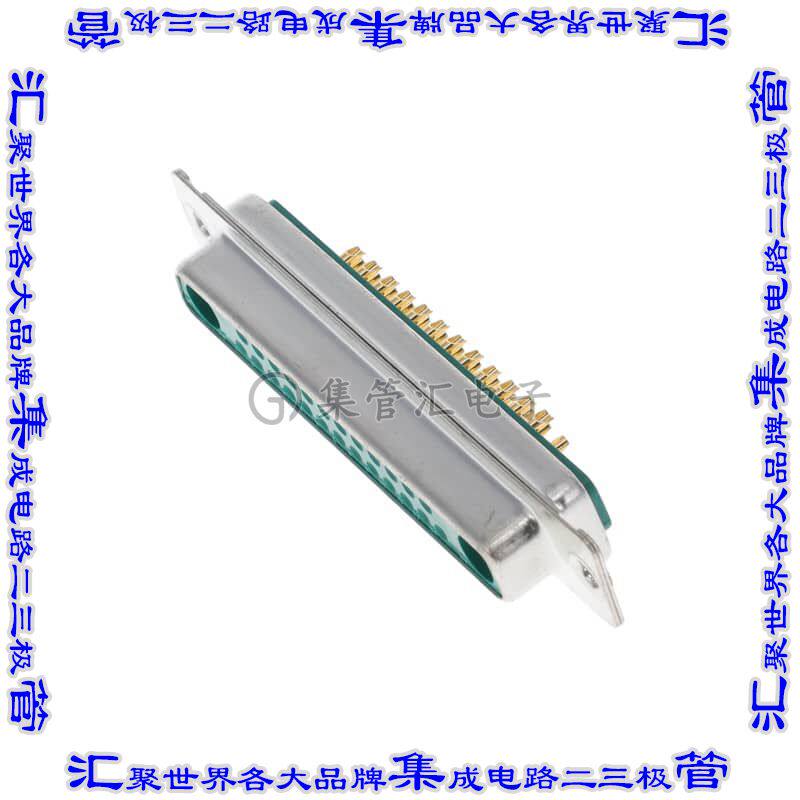 DC27W2SA00LF 连接器27(25+2电源)插座母插口2排D-Sub组合式自由