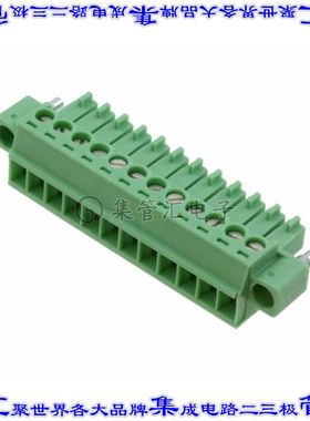 1847220 端子块连接器12POS插头母插口3.5mm绿色自由悬挂