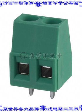 1715721 线对板连接器2POS接线端子5.08mm通孔水平带板