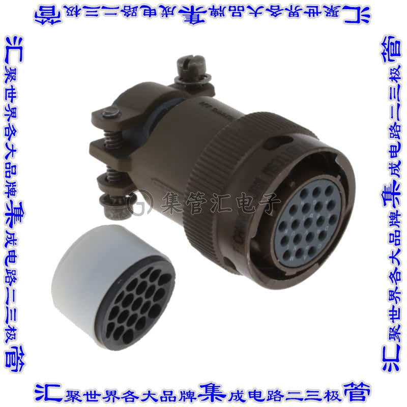 MS3116F14-19S 圆形连接器19POS插头母插口焊杯镀金自由悬挂