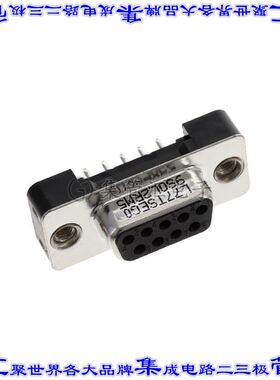 L77TSEG09SOL2RM5 连接器9POS插座母插口2排D-Sub通孔
